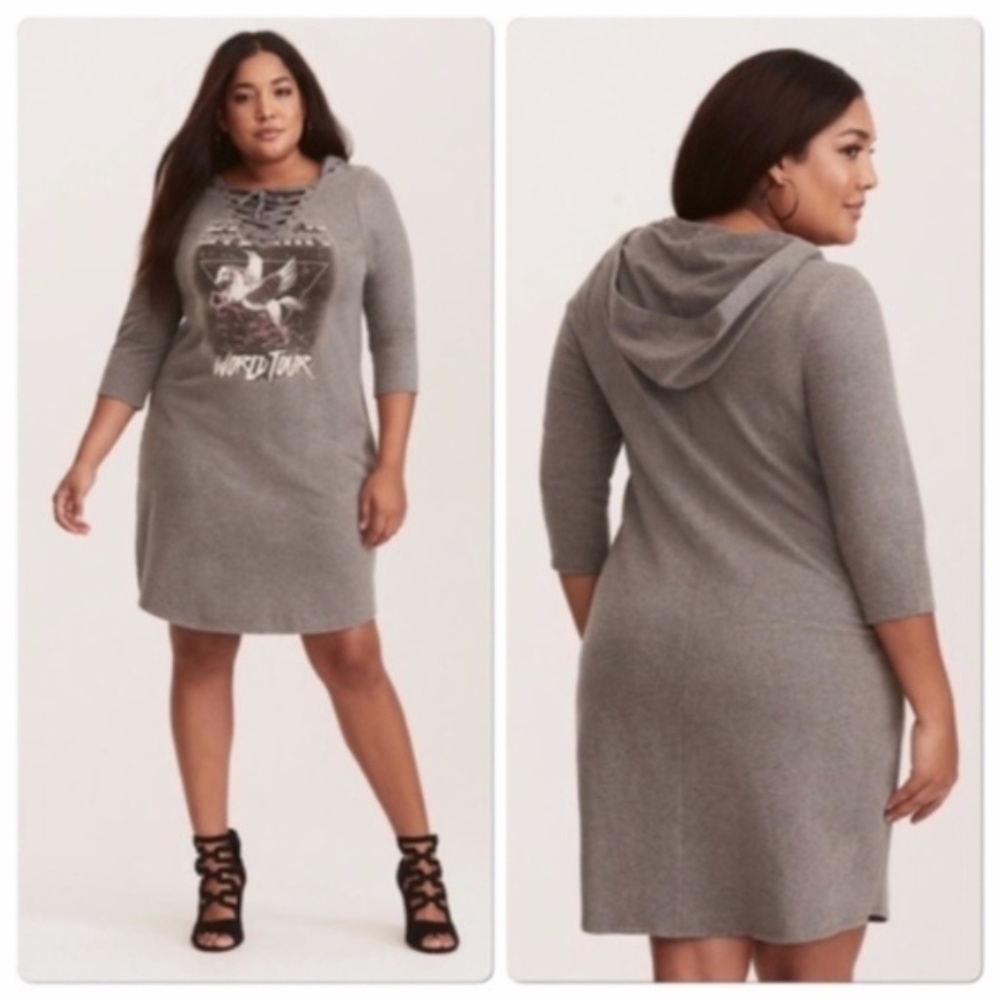 . NWT Torrid hoodie dress